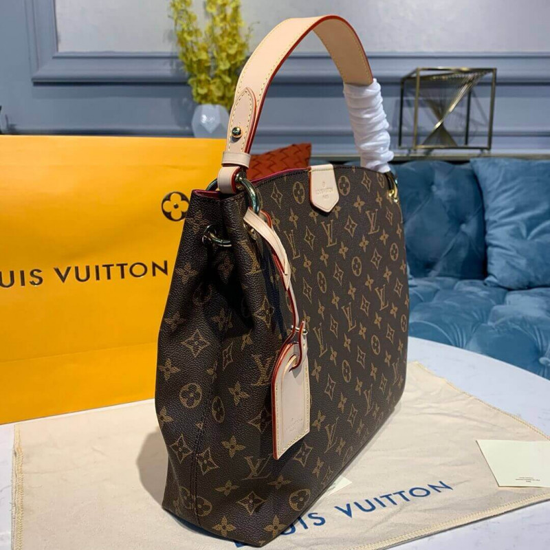 Replica Louis Vuitton Monogram Canvas Graceful Pm M43700 - Image 6