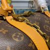 Best Replicas Bags - Louis Vuitton Monogram Canvas Keepall Bandouliere 50 M44474 Top Quality Louis Vuitton LV Replica Bags On Sales