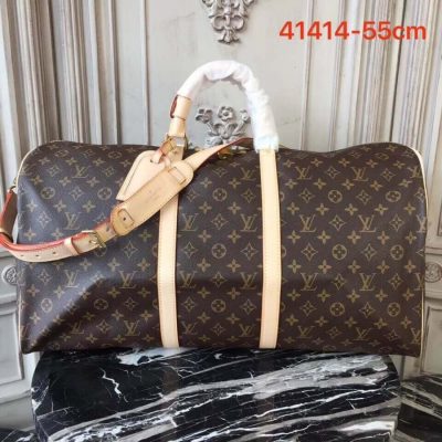 Alternative view of Replica Louis Vuitton Monogram Canvas Keepall Bandouliere 55 M41414