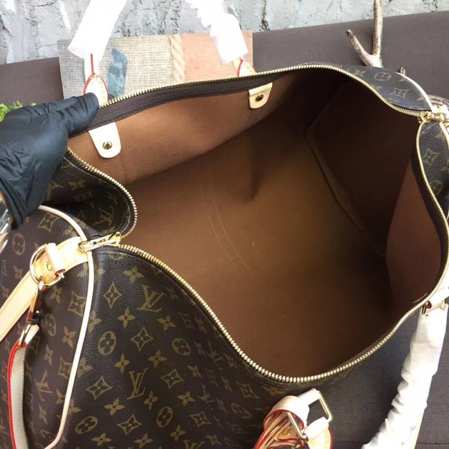 Replica Louis Vuitton Monogram Canvas Keepall Bandouliere 60 M41412 - Image 12