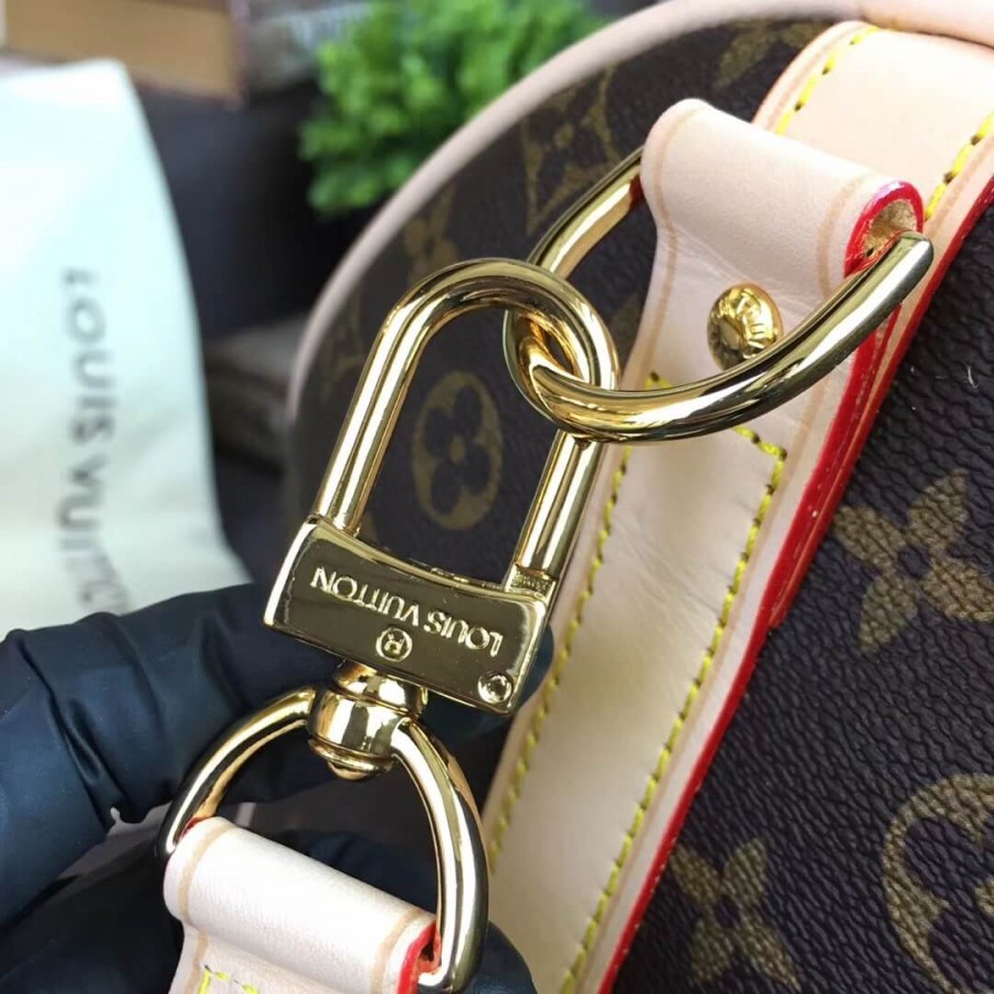 Replica Louis Vuitton Monogram Canvas Keepall Bandouliere 60 M41412 - Image 7