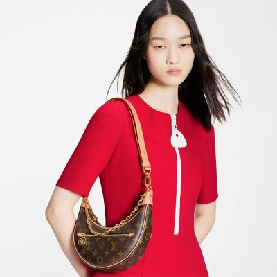 Alternative view of Replica Louis Vuitton Monogram Canvas Loop Bag M81098