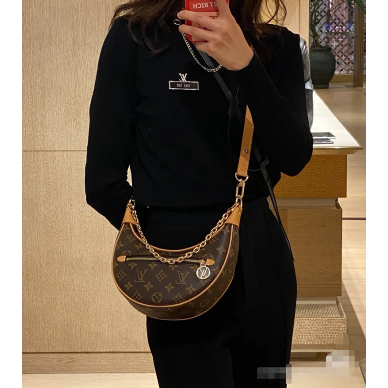 Replica Louis Vuitton Monogram Canvas Loop Bag M81098 - Image 19