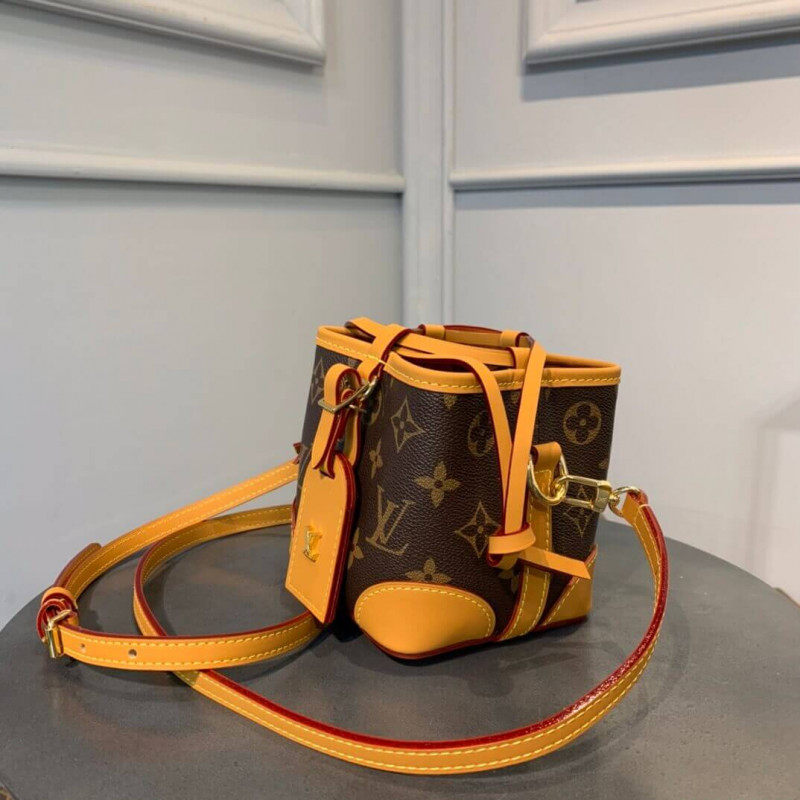 Replica Louis Vuitton Monogram Canvas Mini Bucket Bag M57099 - Image 2