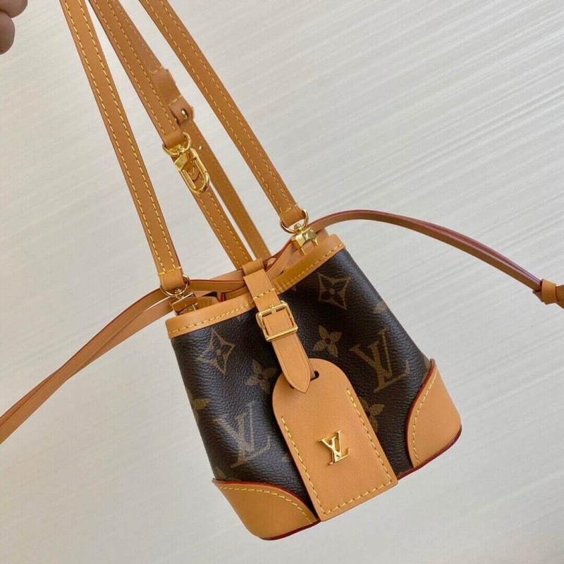 Replica Louis Vuitton Monogram Canvas Mini Bucket Bag M57099 - Image 14