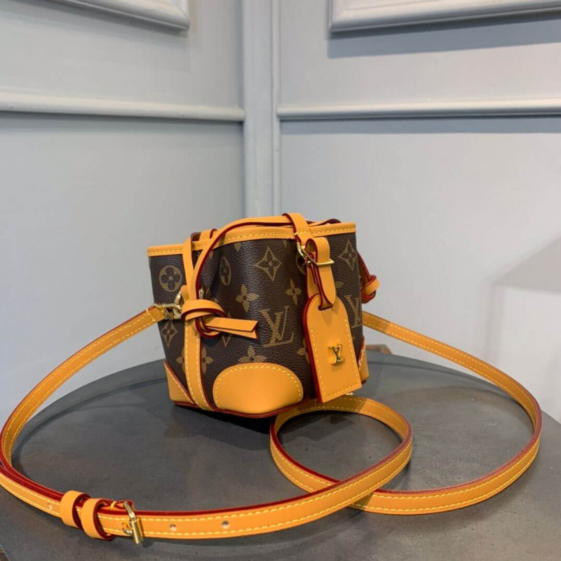 Replica Louis Vuitton Monogram Canvas Mini Bucket Bag M57099 - Image 3