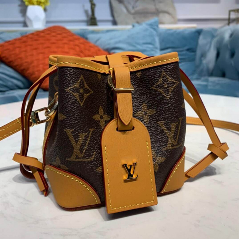 Replica Louis Vuitton Monogram Canvas Mini Bucket Bag M57099 - Image 5