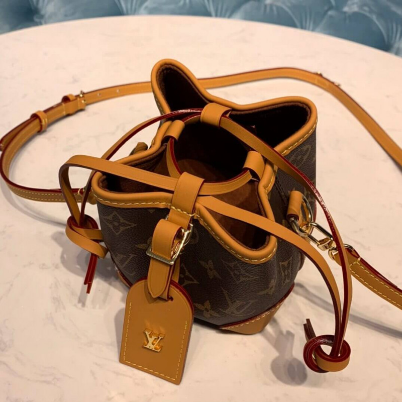 Replica Louis Vuitton Monogram Canvas Mini Bucket Bag M57099 - Image 7