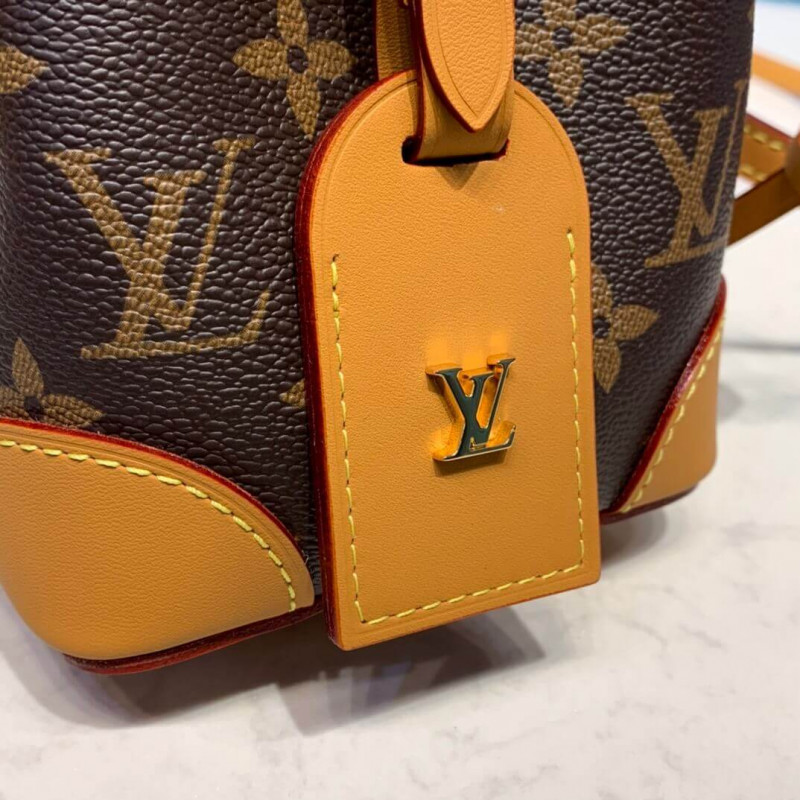 Replica Louis Vuitton Monogram Canvas Mini Bucket Bag M57099 - Image 9
