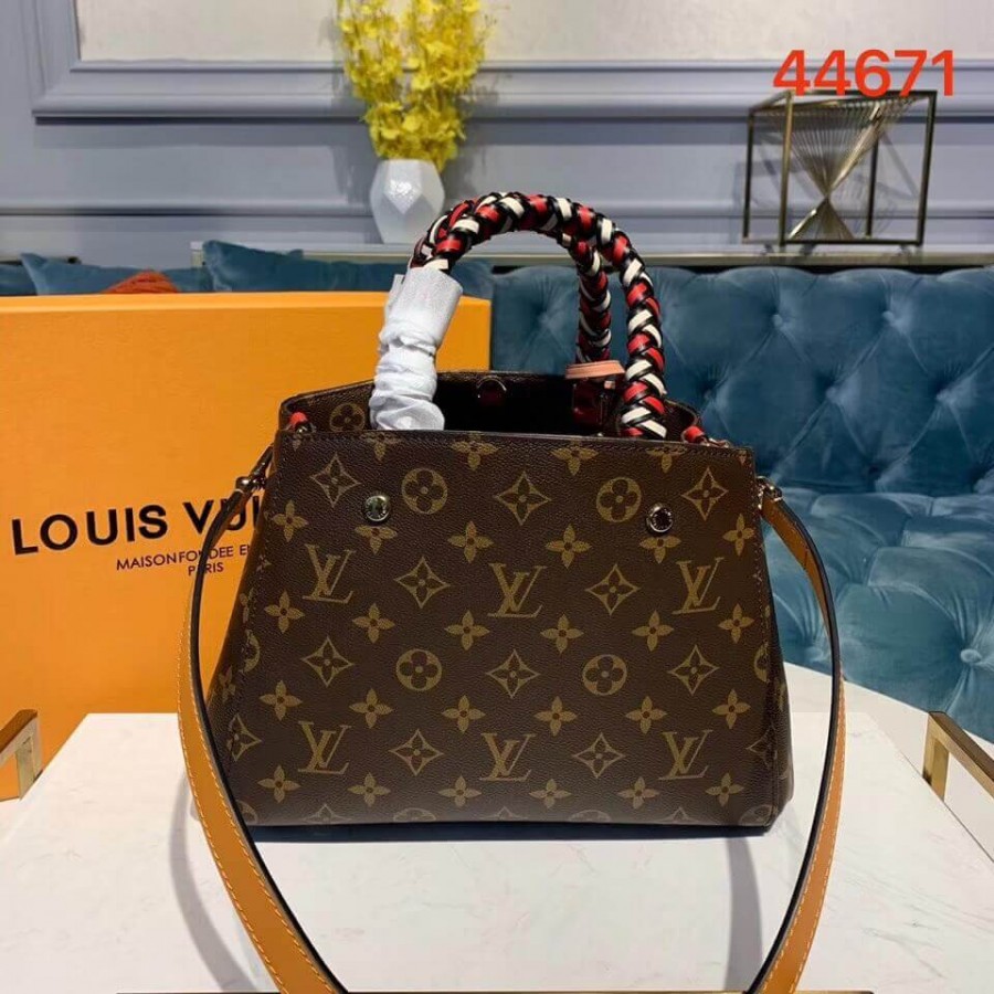 Replica Louis Vuitton Monogram Canvas Montaigne Bb M44671 - Image 4
