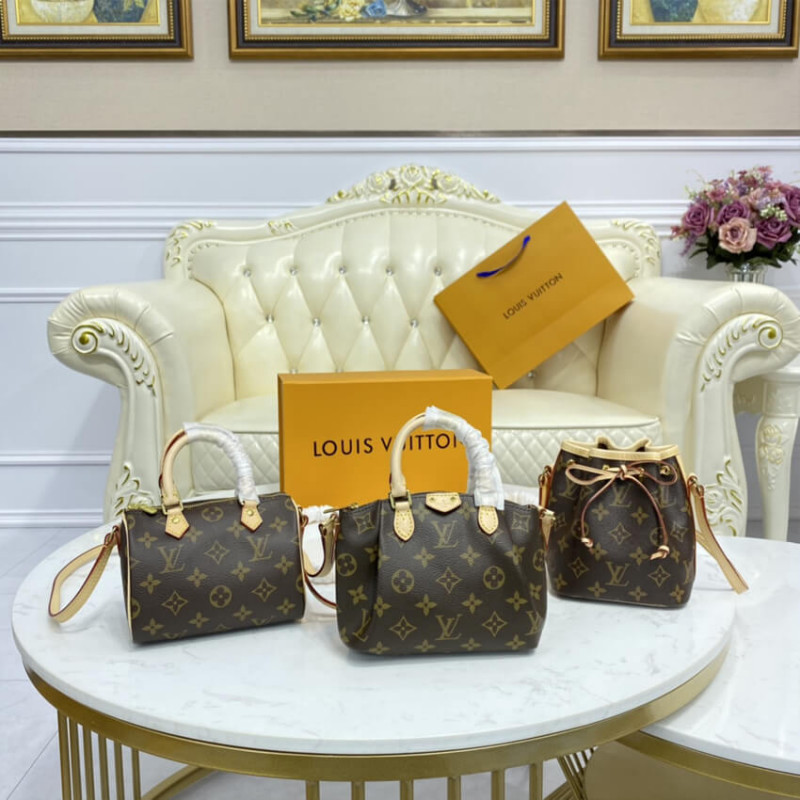 Replica Louis Vuitton Monogram Canvas Nano Speedy M61252 - Image 17