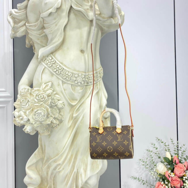 Replica Louis Vuitton Monogram Canvas Nano Speedy M61252 - Image 6