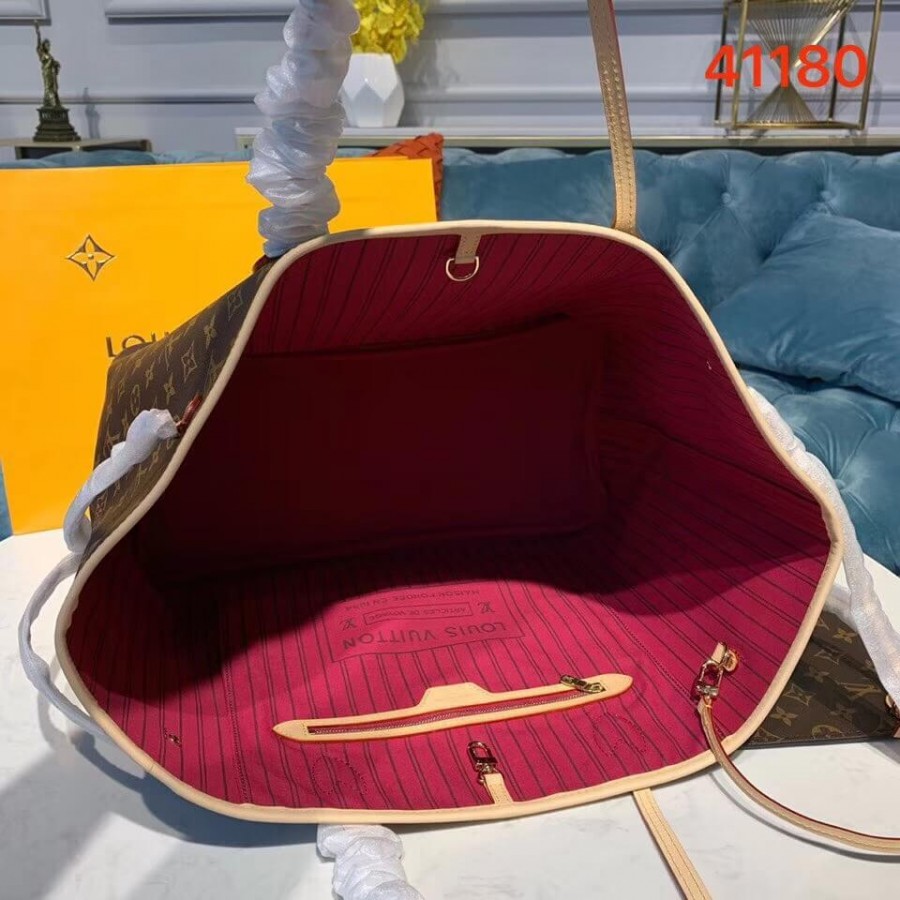 Replica Louis Vuitton Monogram Canvas Neverfull Gm M41180 - Image 10