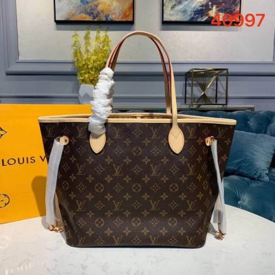 Alternative view of Replica Louis Vuitton Monogram Canvas Neverfull Mm M40997 Yellow
