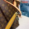 Best Replicas Bags - Louis Vuitton Monogram Canvas Neverfull MM M40997 Yellow Top Quality Louis Vuitton LV Replica Bags On Sales