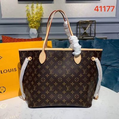 Alternative view of Replica Louis Vuitton Monogram Canvas Neverfull Mm M41177