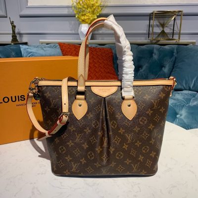 Alternative view of Replica Louis Vuitton Monogram Canvas Palermo Pm M40145