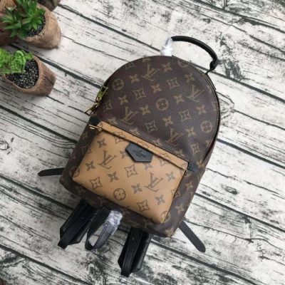 Alternative view of Replica Louis Vuitton Monogram Canvas Palm Springs Backpack Pm M43116