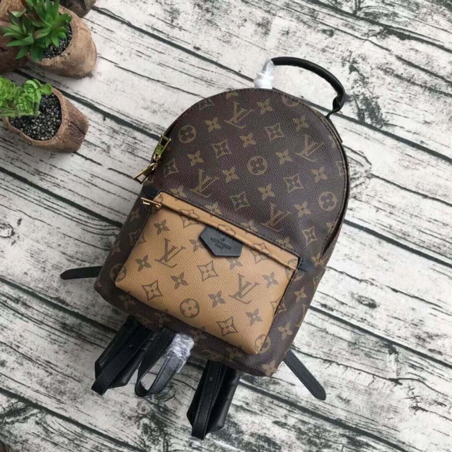 Replica Louis Vuitton Monogram Canvas Palm Springs Backpack Pm M43116 - Image 2