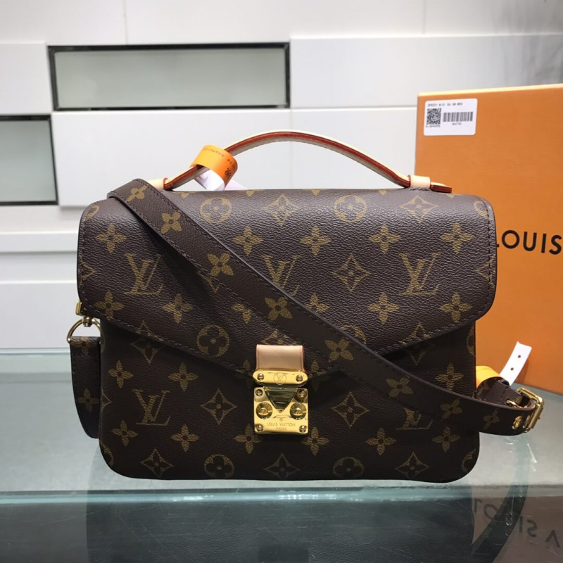 Replica Louis Vuitton Monogram Canvas Pochette Metis M40780 - Image 3
