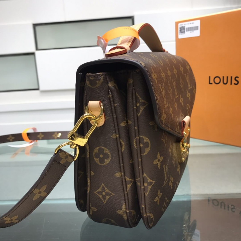 Replica Louis Vuitton Monogram Canvas Pochette Metis M40780 - Image 5