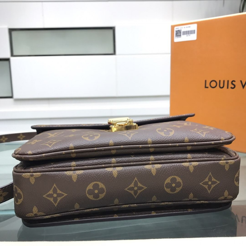 Replica Louis Vuitton Monogram Canvas Pochette Metis M40780 - Image 7