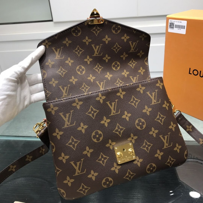 Replica Louis Vuitton Monogram Canvas Pochette Metis M40780 - Image 8