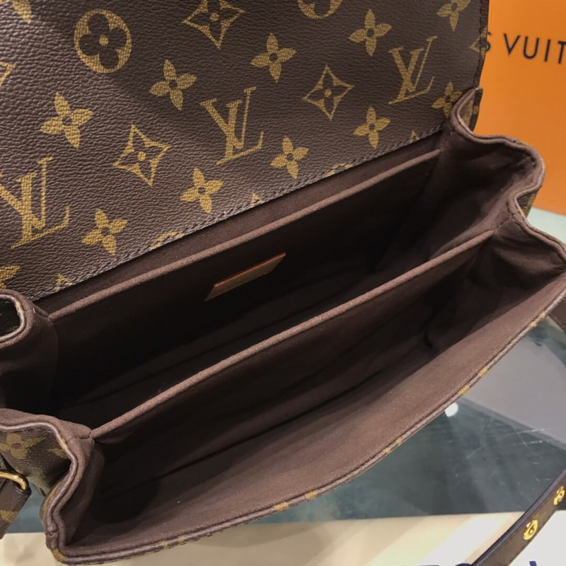 Replica Louis Vuitton Monogram Canvas Pochette Metis M40780 - Image 9