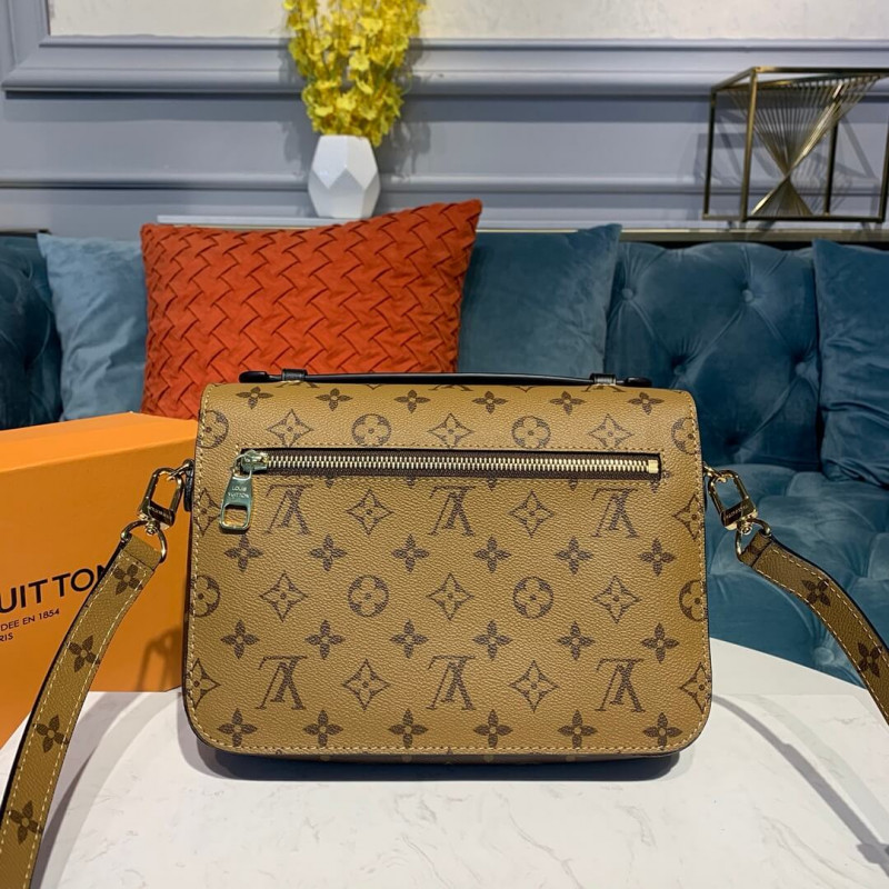 Replica Louis Vuitton Monogram Canvas Pochette Metis M41465 - Image 3