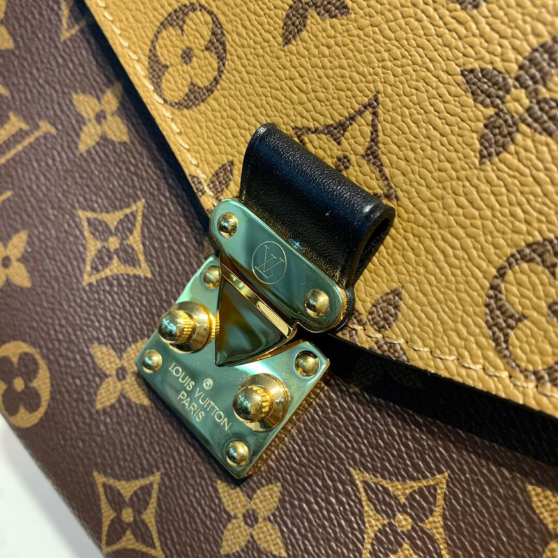 Replica Louis Vuitton Monogram Canvas Pochette Metis M41465 - Image 5