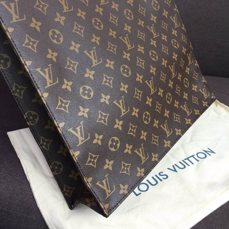 Replica Louis Vuitton Monogram Canvas Sac Plat Tote Bag M51140 - Image 4