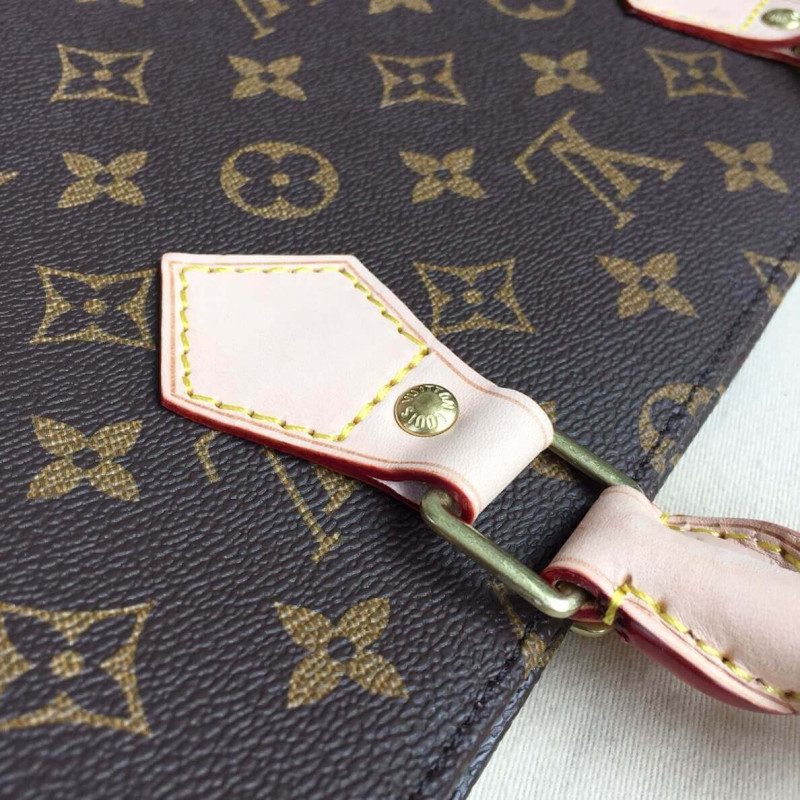Replica Louis Vuitton Monogram Canvas Sac Plat Tote Bag M51140 - Image 8