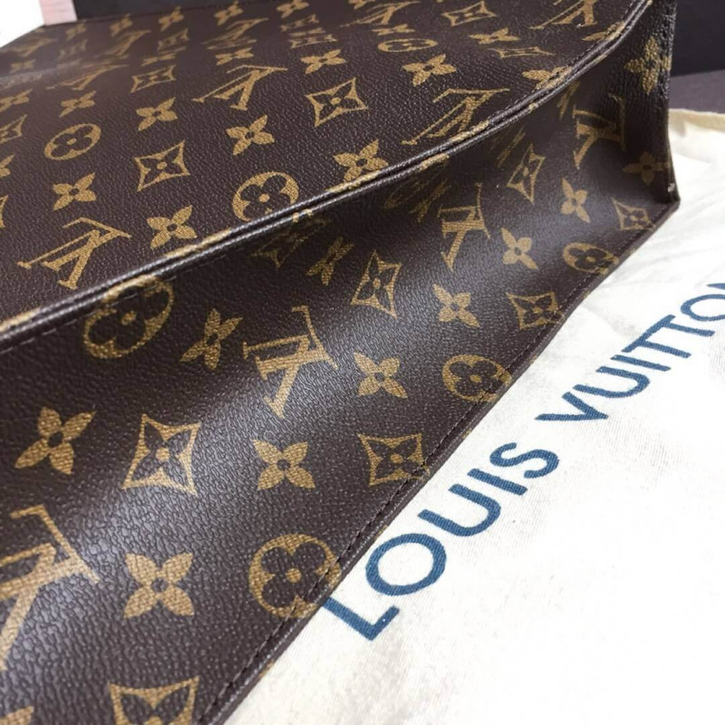 Replica Louis Vuitton Monogram Canvas Sac Plat Tote Bag M51140 - Image 10