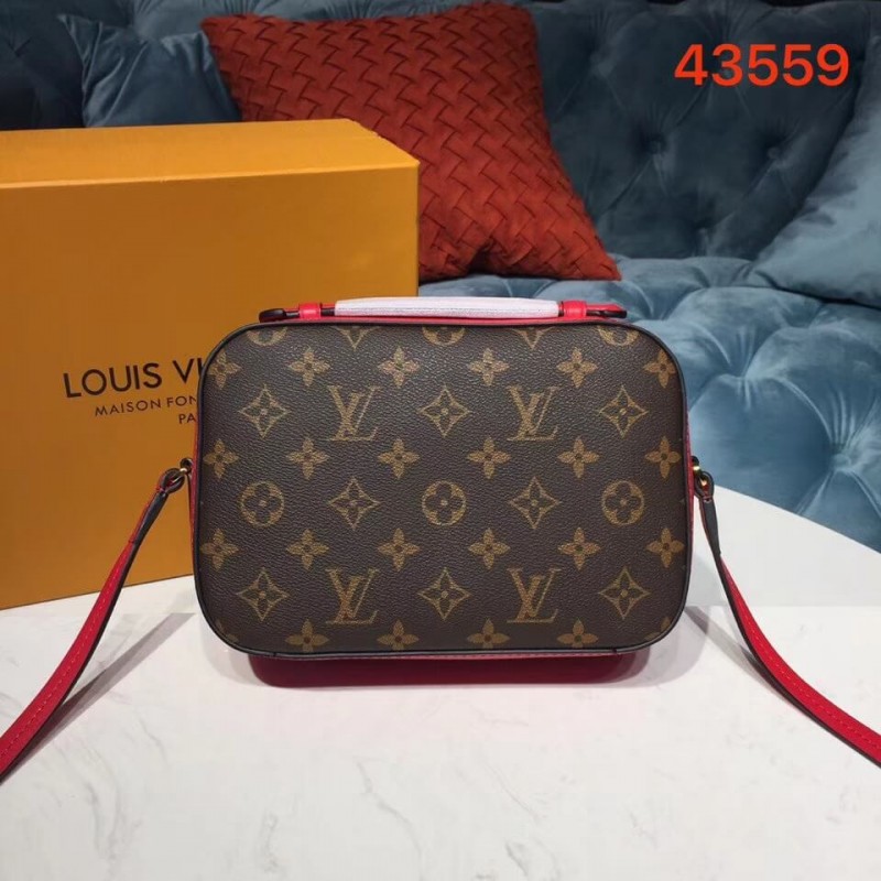 Replica Louis Vuitton Monogram Canvas Saintonge M43559 - Image 4