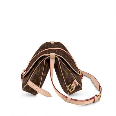 Alternative view of Replica Louis Vuitton Monogram Canvas Saumur Mm M40710