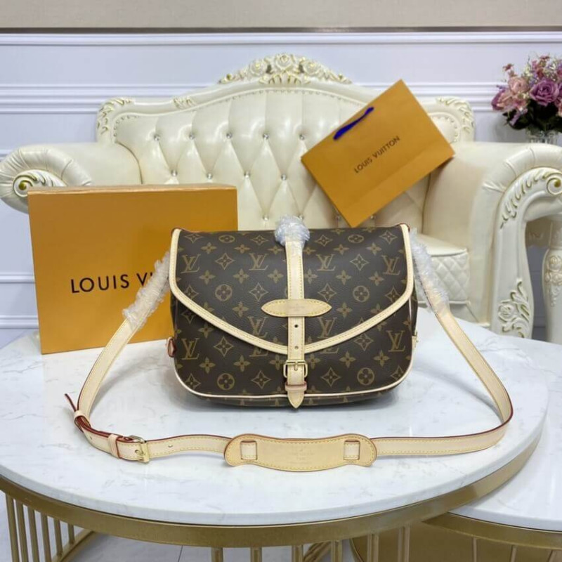 Replica Louis Vuitton Monogram Canvas Saumur Mm M40710 - Image 4