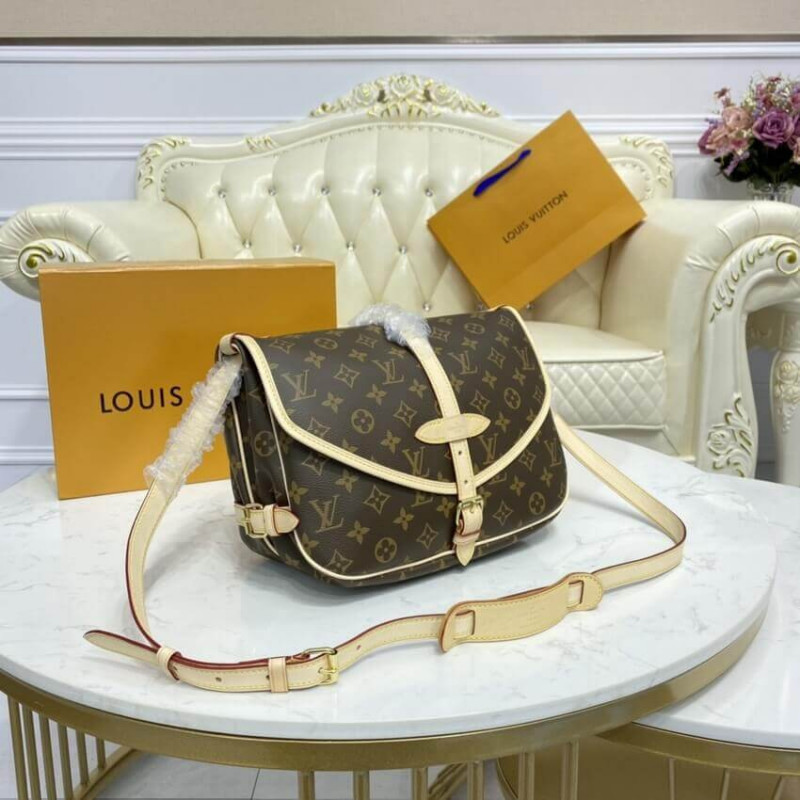 Replica Louis Vuitton Monogram Canvas Saumur Mm M40710 - Image 5