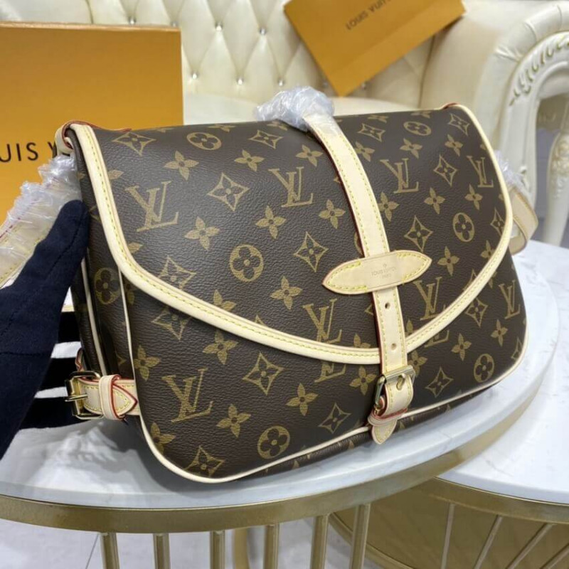 Replica Louis Vuitton Monogram Canvas Saumur Mm M40710 - Image 7