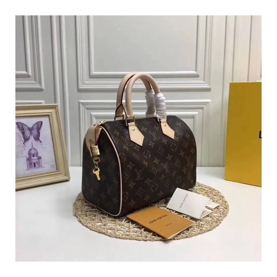 Replica Louis Vuitton Monogram Canvas Speedy 25 M41109 - Image 3