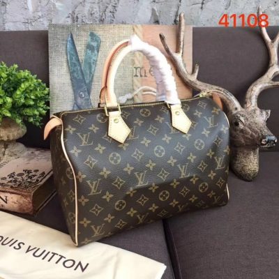 Alternative view of Replica Louis Vuitton Monogram Canvas Speedy 30 M41108
