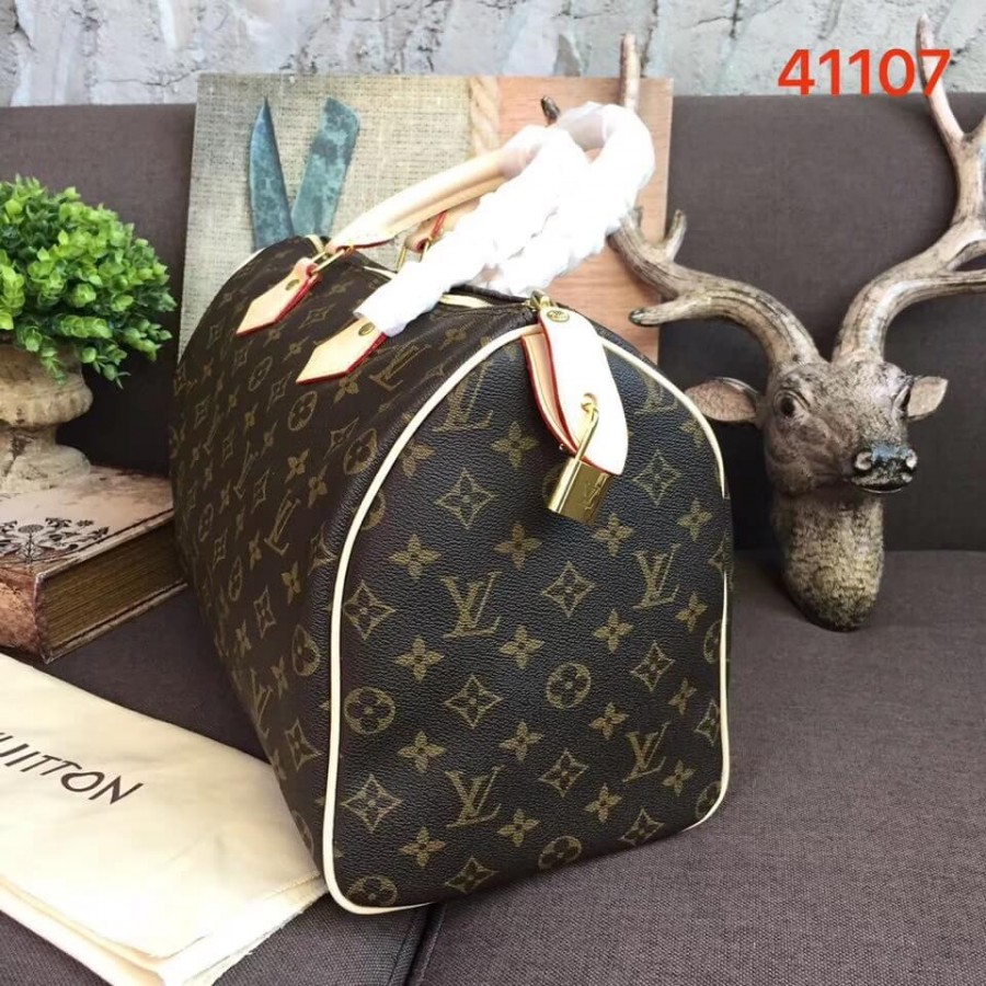 Replica Louis Vuitton Monogram Canvas Speedy 35 M41107 - Image 3