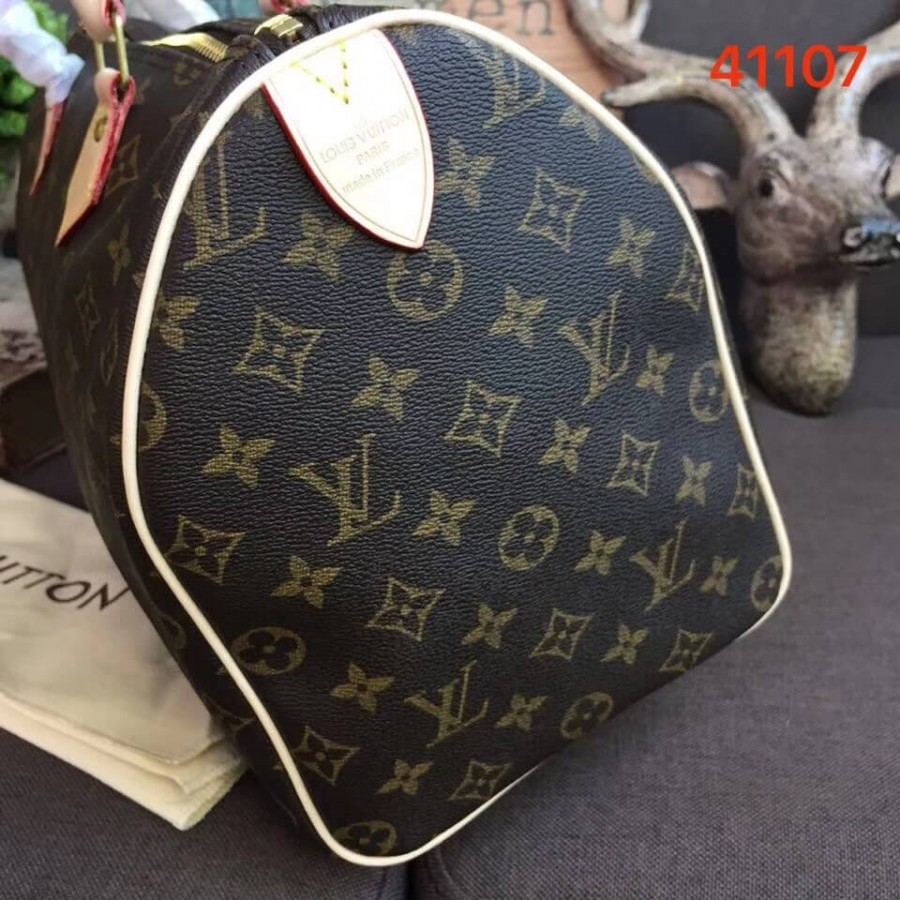 Replica Louis Vuitton Monogram Canvas Speedy 35 M41107 - Image 6