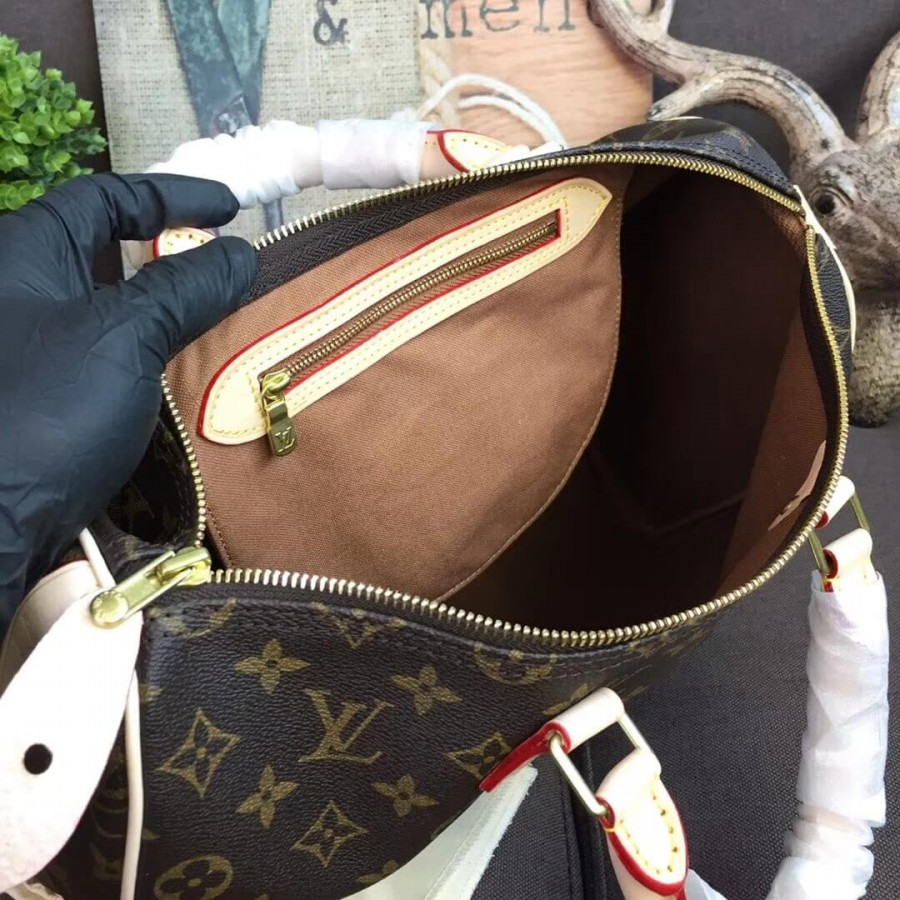 Replica Louis Vuitton Monogram Canvas Speedy 35 M41107 - Image 10