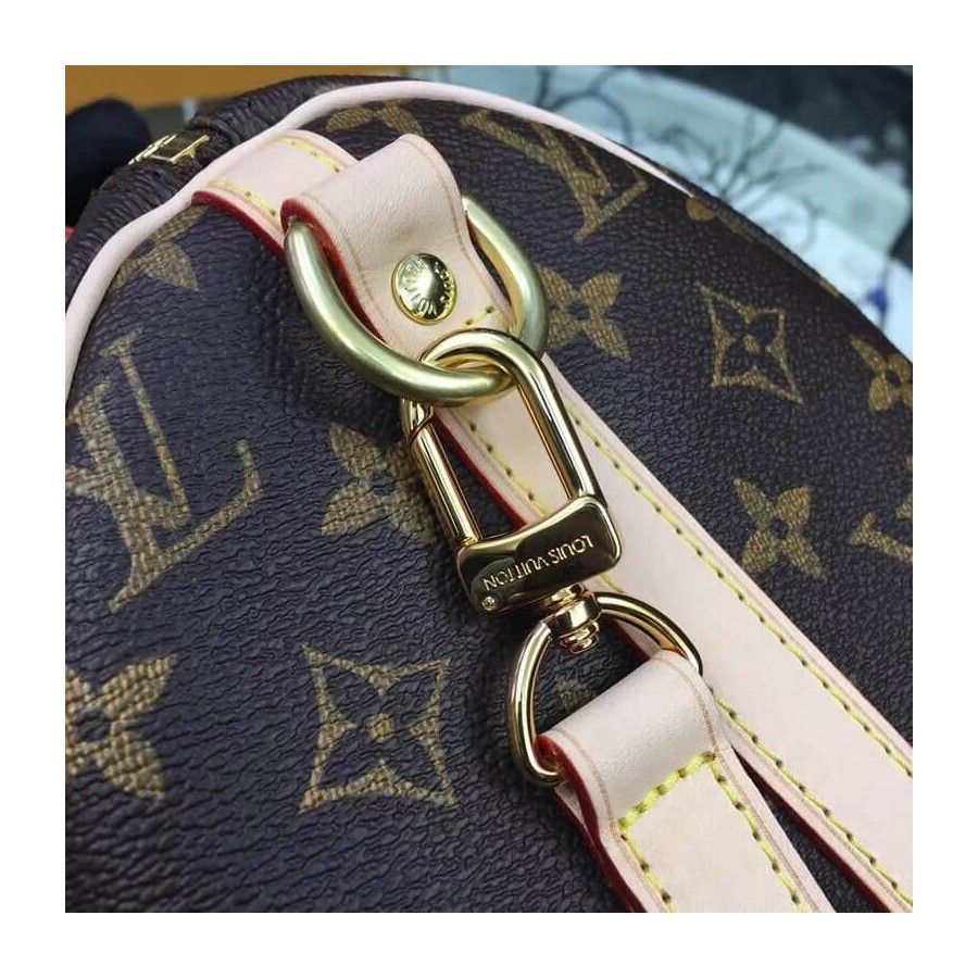 Replica Louis Vuitton Monogram Canvas Speedy Bandouliere 30 M41112 - Image 7