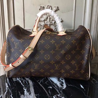 Alternative view of Replica Louis Vuitton Monogram Canvas Speedy Bandouliere 35 M41111