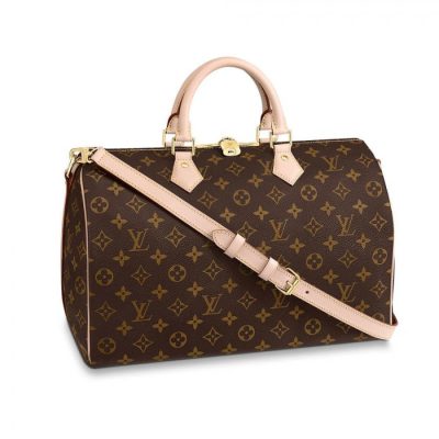 Replica Louis Vuitton Monogram Canvas Speedy Bandouliere 35 M41111