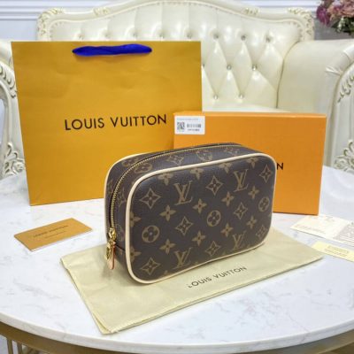 Alternative view of Replica Louis Vuitton Monogram Canvas Toilet Pouch Pm M47507