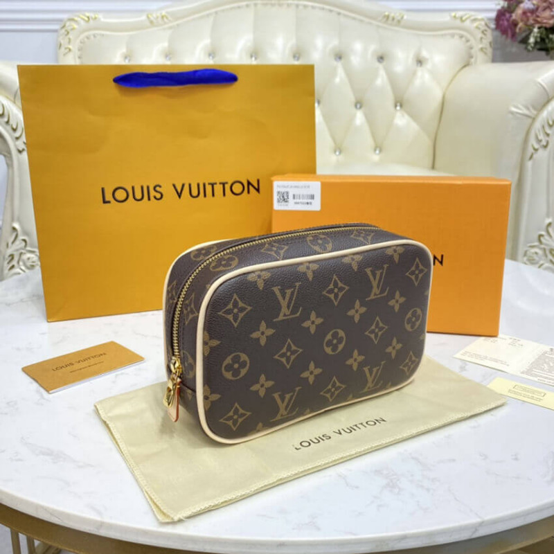 Replica Louis Vuitton Monogram Canvas Toilet Pouch Pm M47507 - Image 2