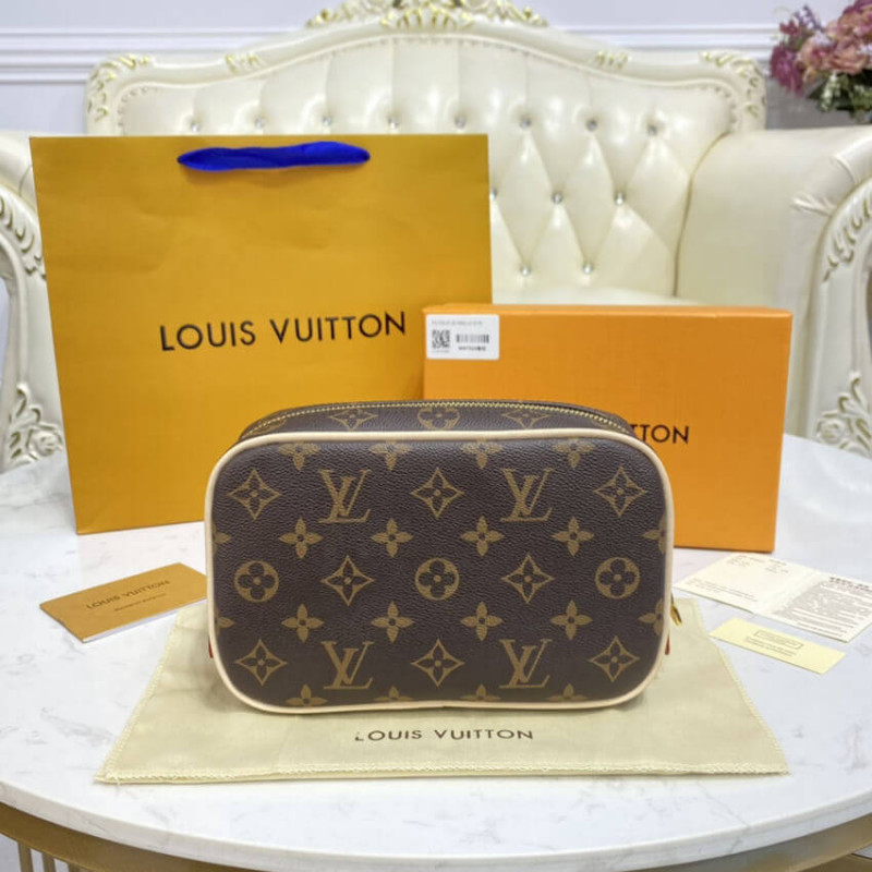 Replica Louis Vuitton Monogram Canvas Toilet Pouch Pm M47507 - Image 3