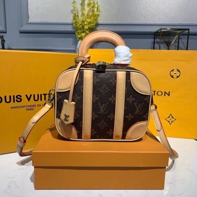 Alternative view of Replica Louis Vuitton Monogram Canvas Valisette Bb M44804